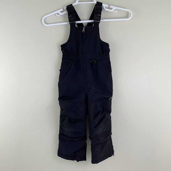 Lands End Other - LANDS END Kids Iron Knee Winter Snow Pants Bibs Overalls Size 3T Grow Along Leg